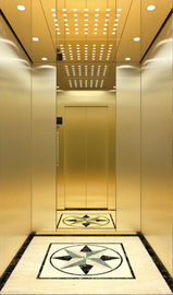 Κατοικημένος ανελκυστήρας επιβατών ανοξείδωτου με το σύστημα ελέγχου μοναρχών